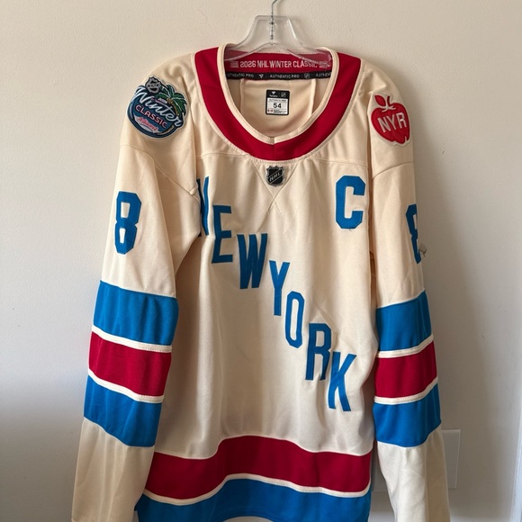 Fanatics Other - Men’s Fanatics JT Miller #8 NY Rangers 2026 Winter Classic Jersey Sz 54 - RARE